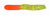 Big Bite Crappie Tubes 1.5" 10ct Orange/Chartreuse. Sparkle Big Bite Crappie Tubes 1.5" 10ct Orange/Chartreuse. Sparkle