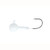 Crappie Magnet Double Cross Heads 5ct 1/32oz White Crappie Magnet Double Cross Heads 5ct 1/32oz White