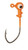 Eagle Claw Pro-V Ball Jig Head 1/8 10ct Orange Eagle Claw Pro-V Ball Jig Head 1/8 10ct Orange