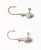 Eagle Claw Jig Head 1/16 10ct Fish Head-Unpainted Eagle Claw Jig Head 1/16 10ct Fish Head-Unpainted