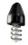 Bullet Weight Screw-in Sinker Black 1oz 2ct