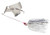 Booyah Buzz Bait 1/2 Snow White Shad Booyah Buzz Bait 1/2 Snow White Shad