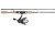 BnM Graphite Crappie Combo Spinning 6ft 100 Reel 2pc