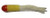 Big Bite Crappie Tubes 1.5" 10ct Red/Yellow/White Big Bite Crappie Tubes 1.5" 10ct Red/Yellow/White