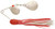 H&H Double Spinner 3/8 (6cd) Red/White H&H Double Spinner 3/8 (6cd) Red/White
