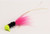 Slater Electric Chicken Jig 1/16 Chart/Black/Pink #4 Hook 3pk