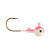 Eagle Claw Jig Head 1/8 10ct Pink/Pearl Eagle Claw Jig Head 1/8 10ct Pink/Pearl