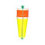 Comal Poppin Floats Slotted Weighted 4" Red/Yellow 12ct