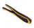 Betts Spin 1/8 Value Pack Split Tail Black/Yellow Stripe