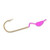 Slider Crappie Heads 4ct 1/8oz Pink