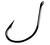 Gamakatsu Drop Shot Hook Black Size 4 6ct Gamakatsu Drop Shot Hook Black Size 4 6ct