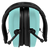 Radians Vxp820Bx Vertex Passive Earmuff 23 Db Over The Head Aqua Blue/Black