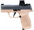 Sig Sauer Shark Coast Tactical Peach Fuzz 365X9Bxr3Rxx