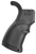 FAB Defense FXAGR43B AGR-43 Ergonomic Pistol Grip Made of Polymer with Black Rubber Overmold Multi-Textured Finish for AR-15, M16, M4