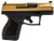 Taurus 1-GX4M931-G GX4 Micro-Compact Frame 9mm Luger 13+1 3.06" Satin Black DLC Stainless Steel Barrel, Gold PVD Serrated Alloy Steel Slide, Matte Black Stainless Steel Frame, Textured Grip