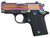 Sig Sauer 238380RBT2 P238 Micro-Compact Frame 380 ACP 6+1 2.70" Black Steel Barrel, High Polished Rainbow Titanium PVD Serrated Stainless Steel Slide, Black Anodized Alloy Steel Frame, Polymer Grip