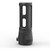 Breek Arms BRK4323 Sentinel Caged Flash Hider Black Nitride Steel 1/2"x28 Threads 9mmLuger Compatible w/ Breek-LOK 3QD