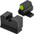 XS Sights SIM004P4G Minimalist Night Sight Set Green Tritium Front/Black Oxide Frame Fits Sig