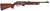 Henry Homesteader M-LOK Brushed Bronze Rifle 9mm Luger 10rd Magazine(1) 16.37" Threaded Barrel Walnut Glock Magazine Well