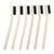 Brownells Gunsmith Heavy Duty Brush, Nylon, Straight, 6 Pack