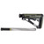 Hogue AR-15/M-16 OM Collapsible Buttstock Assembly with Buffer Tube and Hardware-OD Green Rubber