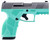 Taurus 1-GX2939C GX2 9mm Luger 13+1 3.37" Matte Stainless Steel Barrel, Matte Serrated Stainless Steel Slide, Cyan Polymer Frame w/Picatinny Rail, Polymer Grip