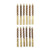 Brownells Special Line Dewey Bronze Pistol Brush 22 Caliber 12 Pack