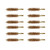 Brownells Double-Tuff Bronze Rifle Brush 54 Caliber 12 Pack