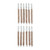 Brownells Standard Line Bronze Rifle Brush 6.5Mm 12 Pack