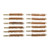 Brownells Special Line Brass Rifle Brush 44/45 Caliber 12 Pack