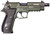 GSG GERG2213TFFGA FireFly 22 LR 13+1 4.90" Black Threaded Barrel, Green Aluminum Serrated Slide, Green Aluminum Frame w/Picatinny Rail, Textured Grip