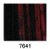 Do-It Silicone Skirts 5ct Red w/Black Scale
