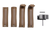 Glock 30867 Backstrap/Beavertail Set Compatible w/ Glock 17/22/34/35 Dark Earth Polymer