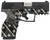 Taurus 1-GX2931-EN1 GX2 Compact Frame 9mm Luger 13+1 3.38" Stainless Steel Barrel, Matte Black Serrated Alloy Steel Slide, Black w/Eagle, Stars & Stripes Polymer Frame w/Accessory Rail
