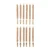 Sinclair International Bronze Rifle Bore Brush, 270 Caliber, 8-32M, 12 Pack
