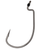 VMC Worm Hook Heavy Duty Wide Gap Black Nickel Size 4/0 5ct