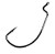 Gamakatsu Wide Gap Offset Black 25ct Size 1/0