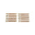 J. Dewey Benchrest Style Bronze Rifle Bore Brush (8-32 Thread) .25 cal