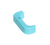 Timber Creek Outdoors GL43XEMRRE Glock 43X Extended Magazine Release Anodized Robin's Egg Blue Aluminum