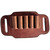 1791 Gunleather Hntabslrbrwa Ammo Belt Slide Brown Leather 30-06 Springfield
