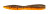 Z-MAN TRD Fattyz 3.25in. Green Pumpkin Orange 8 pk.