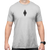 Magpul MAG1280-041-S Engineered to Feed Stone Gray Heather Cotton/Polyester Short Sleeve Small