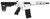 GLFA 223 Wylde Braced Pistol .223 Wylde 30rd Magazine 7.5" Stainless Steel Barrel White Finish