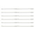 Brownells Shotgun Port Brush, Ss, Model 202,6'' L X .25'' Dia, 12 Pack