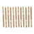 Brownells Special Line Brass Rifle Brush M16 22 Cal 8-36 Tpi 12 Pack