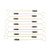 Brownells Handgun Cleaning Brushes, 9mm/.38./357 Caliber, 12 Pack