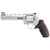 Taurus 2-444069 444 Raging Bull Large 44 Rem Mag 6 Shot 6.50" Matte Stainless Steel Ported Barrel, Cylinder & Frame, Black Rubber Grip, Transfer Bar Safety, Exposed Hammer