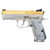 CZ USA Shadow 2 Compact Handgun 9mm Luger 15rd Magazine 4" Barrel OR Gold Slide and Silver Grip