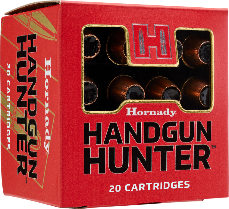 Hornady Handgun Hunter Ammunition 357 Magnum 130 Grain MonoFlex Lead-Free Box of 25