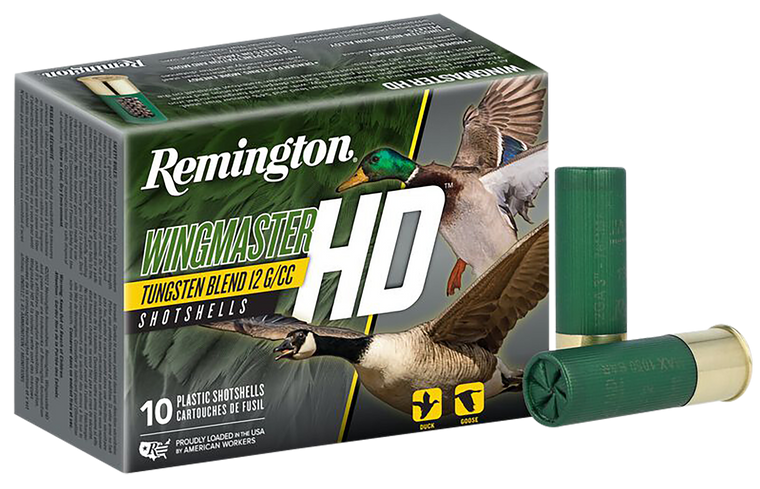 Remington Ammunition 20655 Wingmaster HD Waterfowl 12 Gauge 3.50" 1 3/4 oz BB Shot 10 Per Box/ 10 Cs